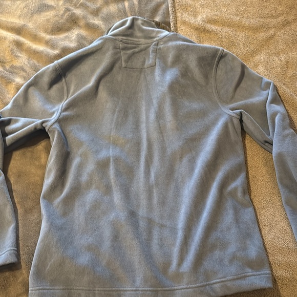 Men’s banana republic, blue, and black fleece jacket - Picture 3 of 3